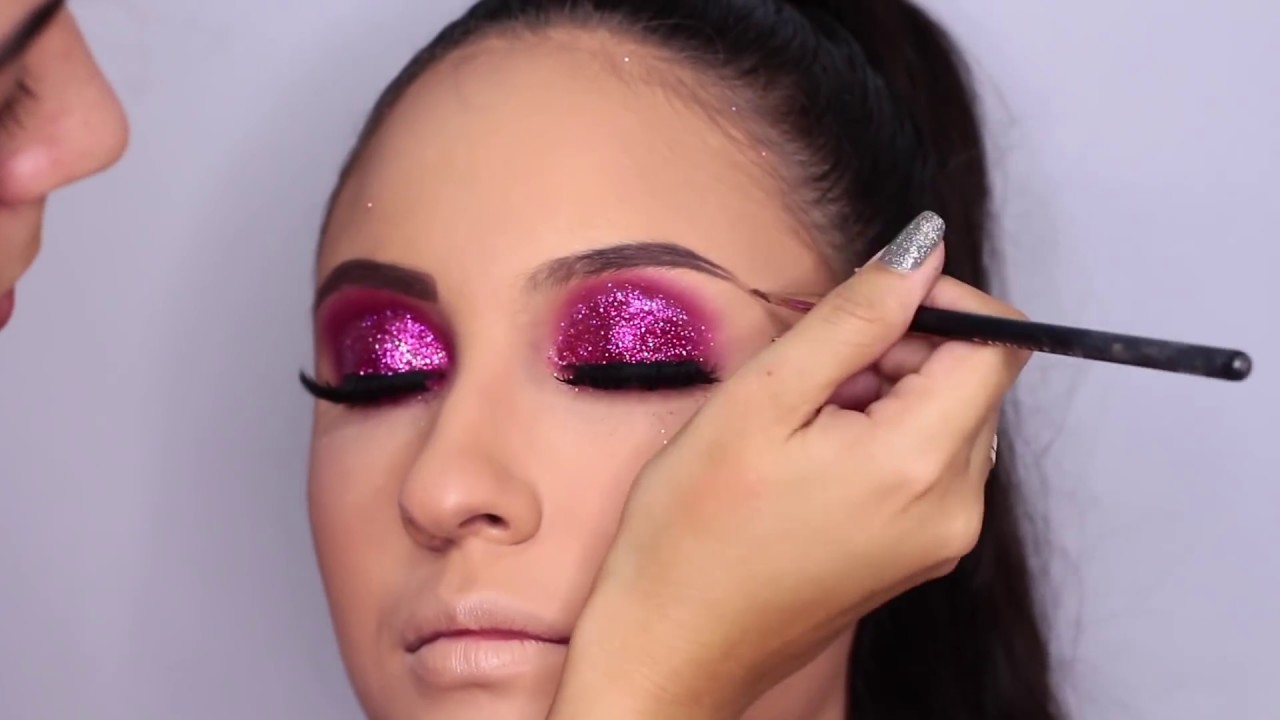 maquiagem rosa, como fazer!? MAQUIANDO CLIENTE #107 | Nath Freire