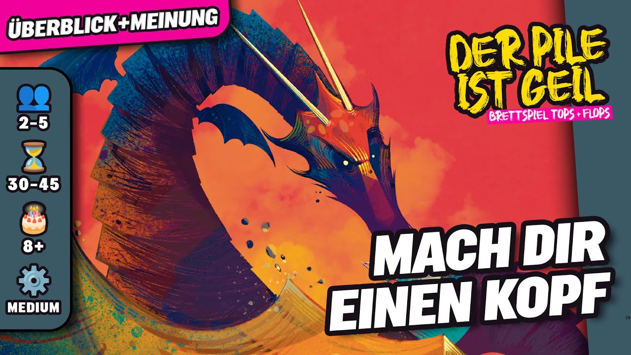 SEEDRACHEN - Brettspiel - Der Pile ist geil