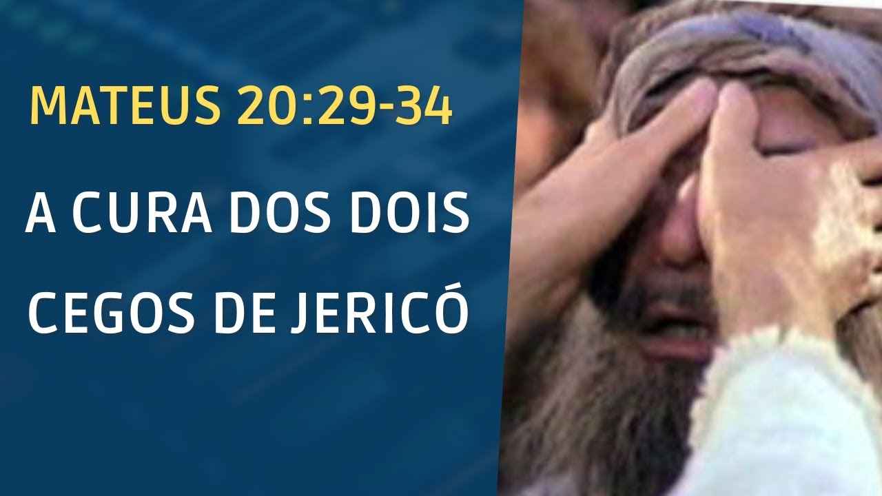#Mateus 20:29-34 | O MILAGRE ESTÁ PASSANDO ...AGARRE-O