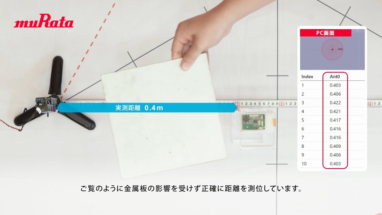 金属や人体などの障害物に強いLF通信