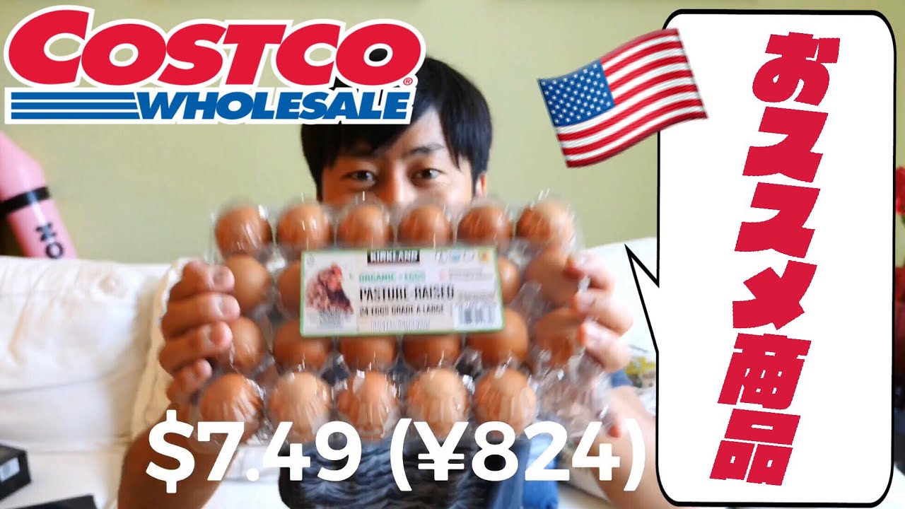 アメリカのコストコで$240分のおススメ購入品紹介！