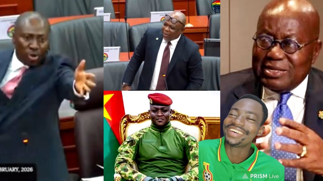 Drama in parliament🤣 as NDC MP calls Akufo Addo 