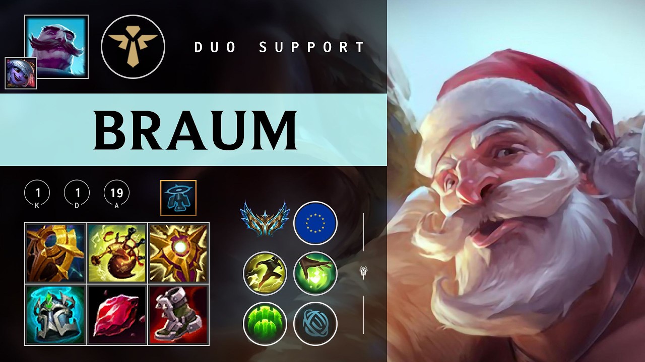 Braum Support vs Alistar - EUW Challenger Patch 26.04