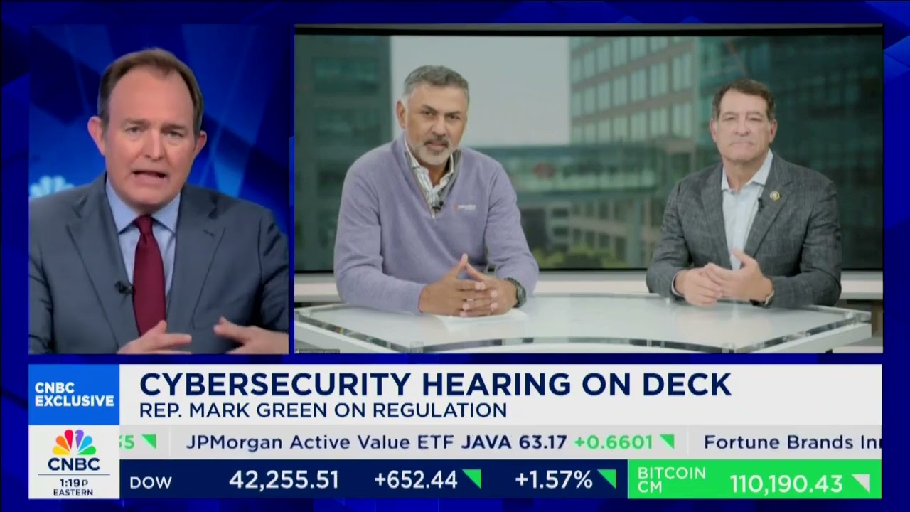 Rep. Green Joins CNBC to Discuss Homeland Security Committee's Cybersecurity Priorities