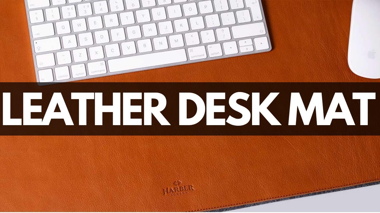 Harber London Tan Leather Desk Mat Review