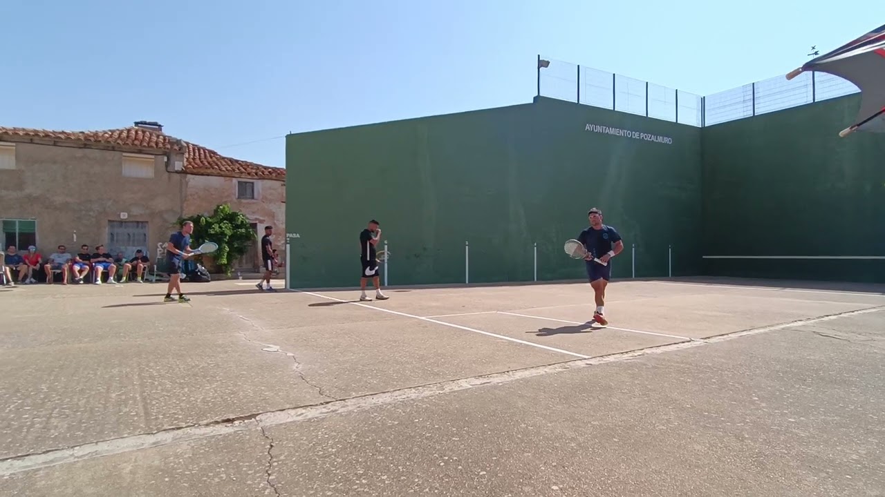 Frontenis octavos de final open de Pozalmuro partido 4