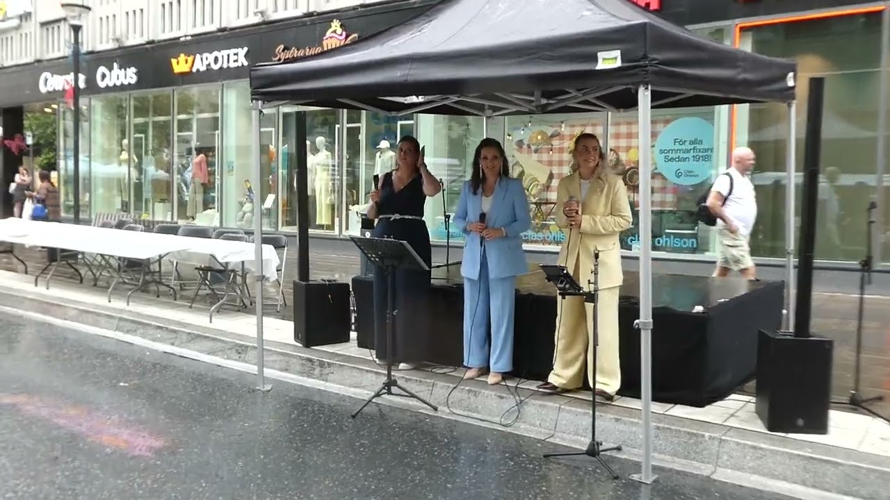 Cee Harmony 2 juli 2025. Invigning av Sommargågata Västerås