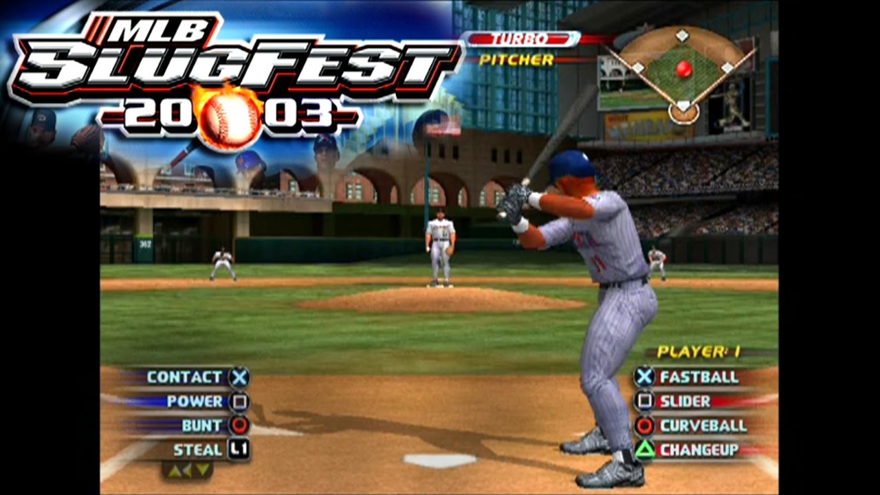 MLB SlugFest 2003 ... (PS2) Gameplay