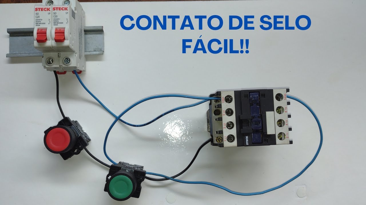 COMO FAZER CONTATO DE SELO. FÁCIL!