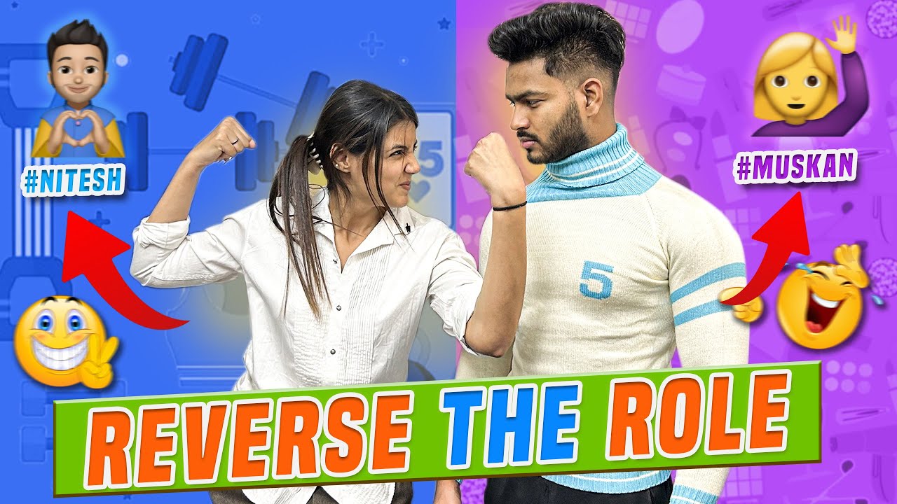 Funny Role Reversal Challenge with Muskan 😵‍💫🤯 | Daily Vlogs | Nitesh Paswan
