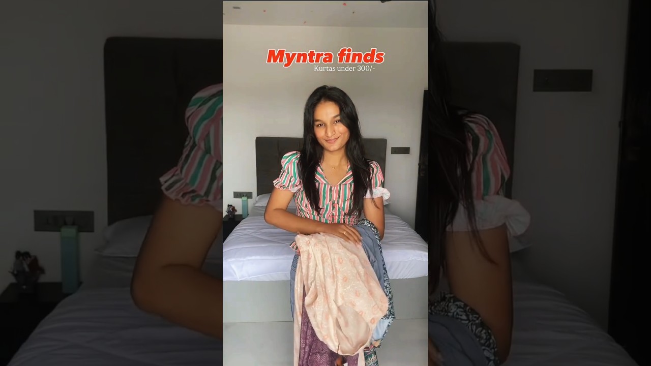 Myntra finds Kurtis under-300 🫧🎀 #fyp #haul #meesho #myntrafinds #kurtasunder300 #underbudgetfinds