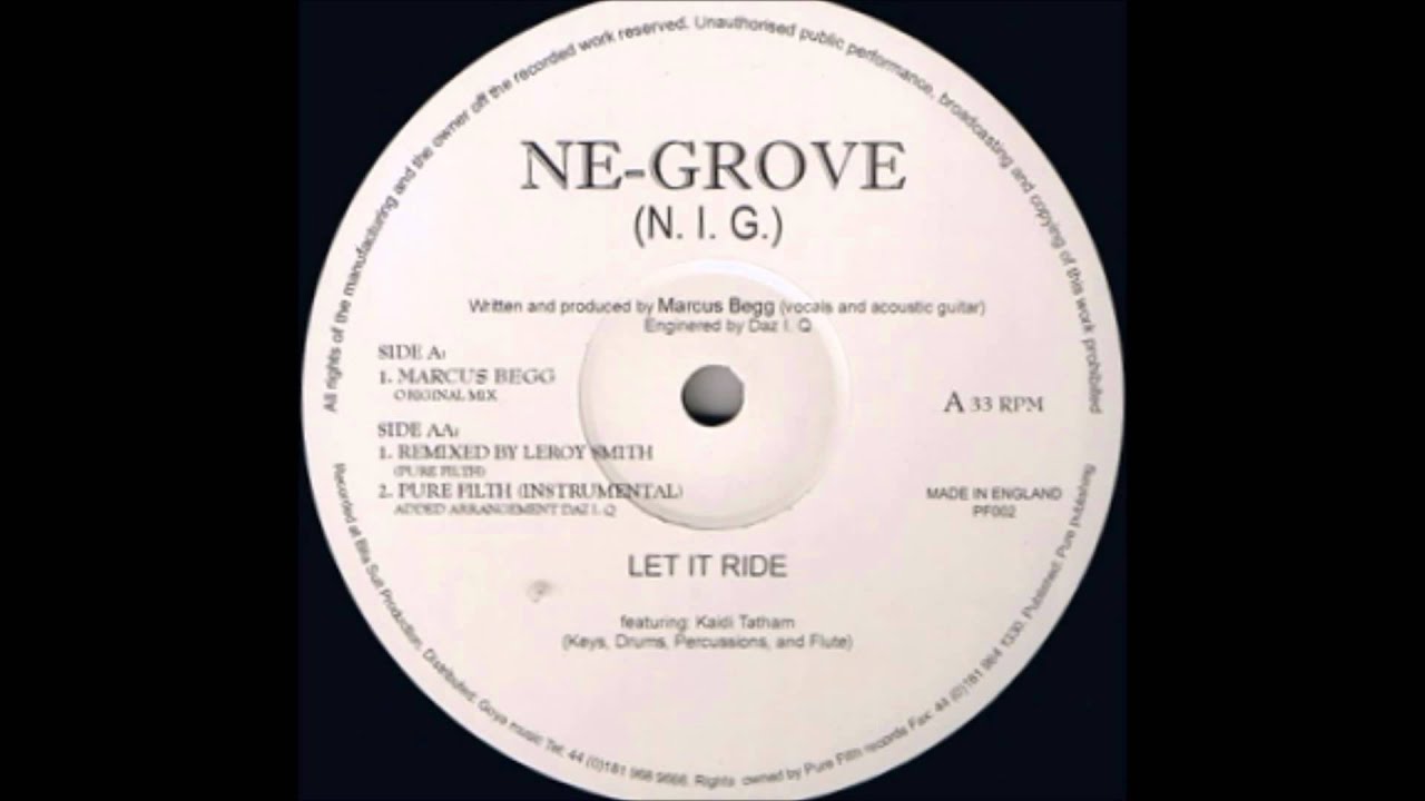 Ne-Grove - Let It Ride (Remixed By Leroy Smith) (Pure Filth)