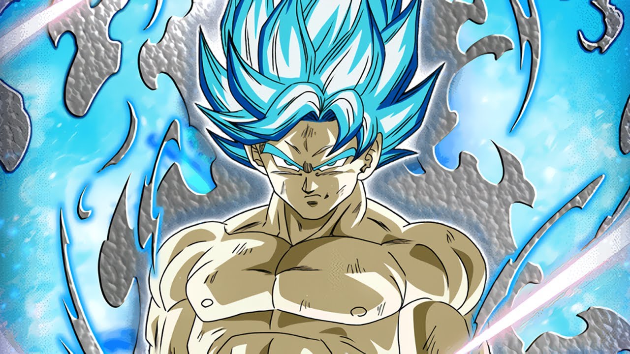 Dragon Ball Z Dokkan Battle - STR Super Saiyan Blue Goku (Universe Tree Power) Intro OST [Extended]