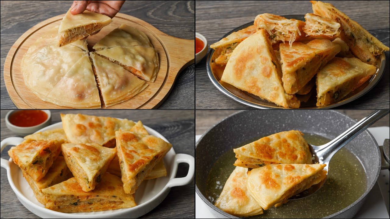 If You Have Flour & Potato At Home, You Can Make This Crispy Layered Snacks | Aloo Stuffing Snacks