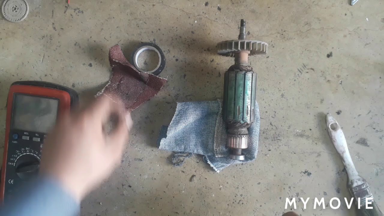 comment tester un induit( 1ère partie) / how to test an armature (part 1)