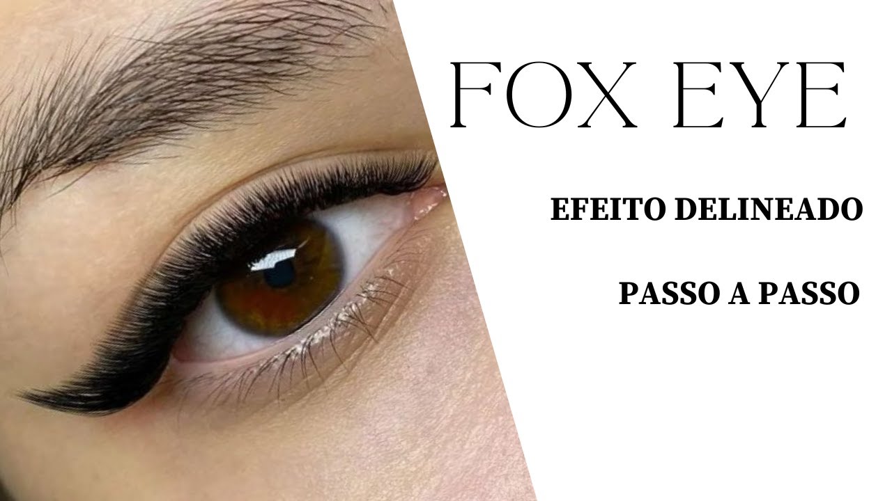 EXTENSÃO DE CÍLIOS FOX EYE - EFEITO DELINEADO- PARTE TEÓRICA DE COMO FAZER 2023 - passo a passo