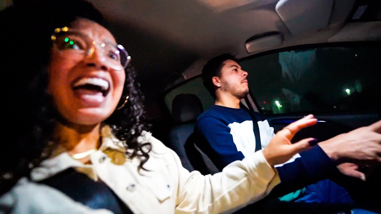 QUASE BATEMOS O CARRO NA TRASEIRA DE UM CAMINHÃO