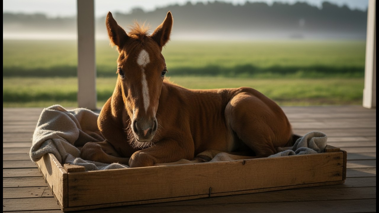 She Saved a Dying Foal in a Box—12 Years Later, He Remembered the Road to Save Her Life