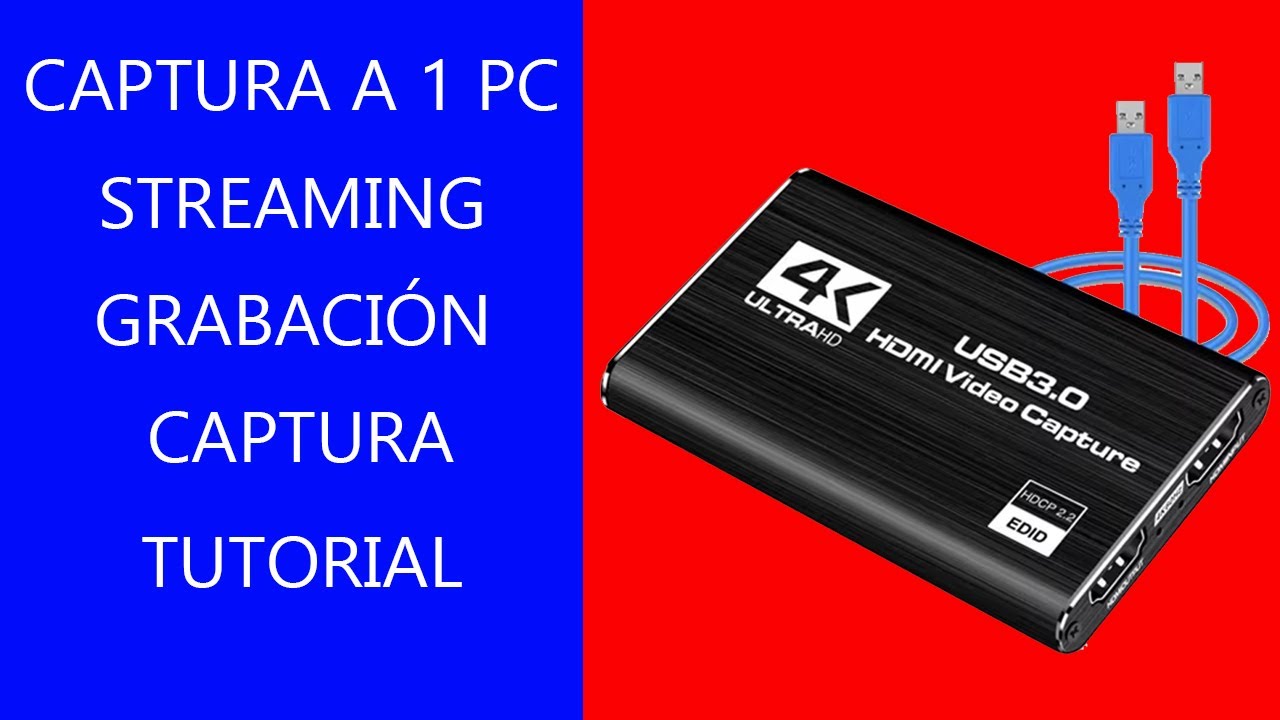 ✅Usa tu Capturadora de Vídeo a un PC sin perder rendimiento
