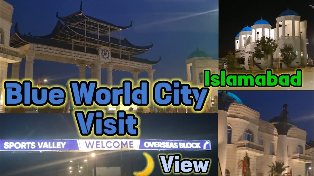 Blue World City Islamabad First Site Visit - Plots on Installment in Islamabad - Blue World City