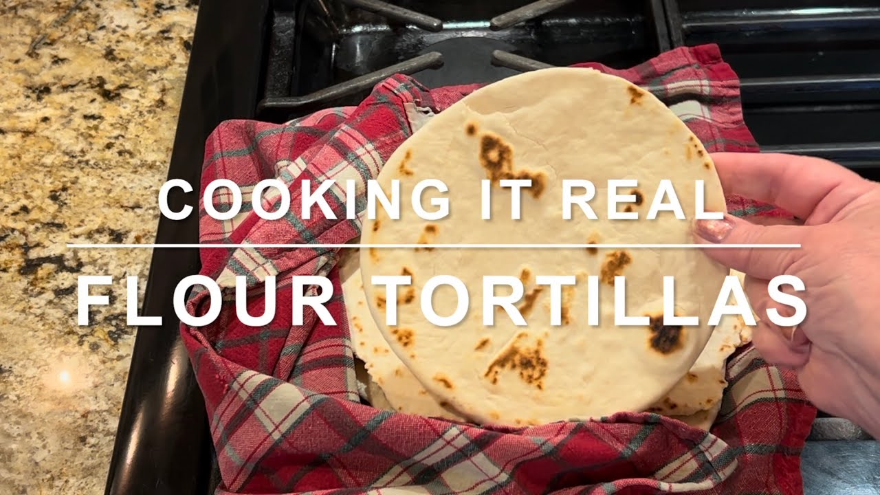So EASY! 8 Tortillas From Scratch In Less Than 20 Minutes!