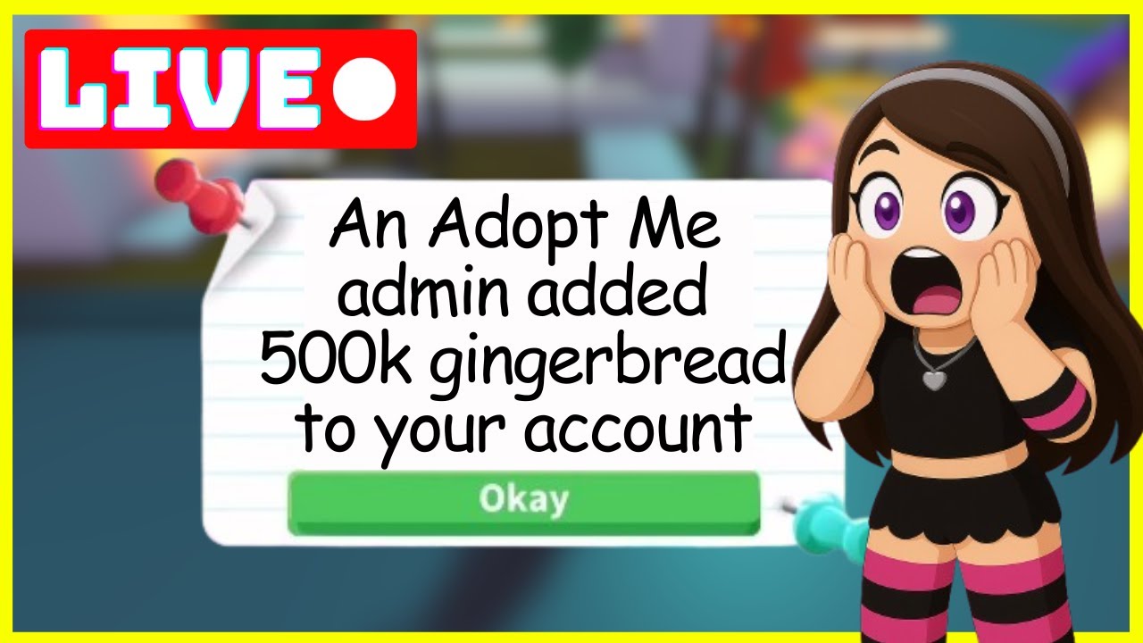 LIVE: ADMIN ABUSE ADOPT ME e OUTROS JOGOS