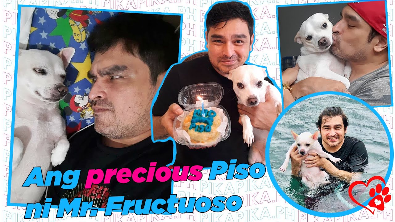Ang kakaibang  bonding ni Eric Fructuoso at ng aso niyang si Piso