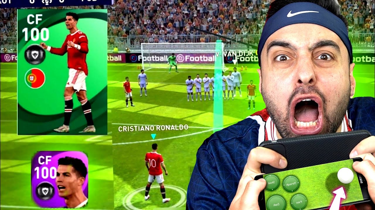 YENİ 100 CRİSTİANO RONALDO MANU KARTI &Ccedil;IKTII ! KIRMIZI EFSANE ! PES MOBİLE TOP A&Ccedil;ILIMI EFOOTBALL !