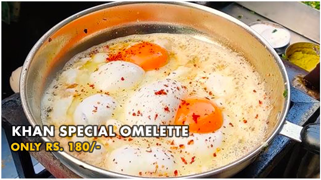 Delhi No. 1 Omelette Wala l Khan Special Omelette l Old Delhi Street Food