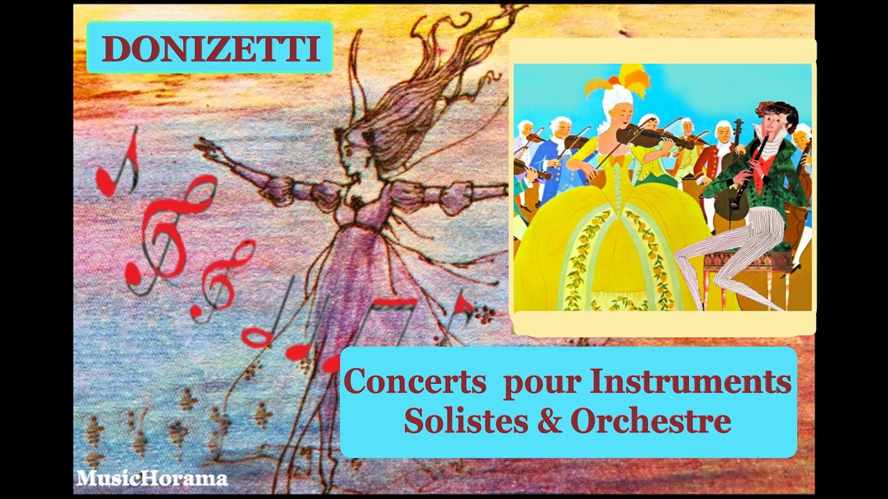 Gaetano DONIZETTI  - Concerts  pour Instruments Solistes & Orchestre : 2 sur 2 - Rias Sinfonietta
