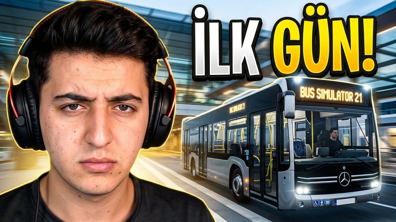 OTOBUS ŞÖFÖRÜ OLMAYA ÇALIŞTIM!!!