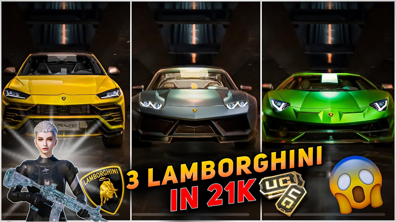 LAMBORGHINI CRATE OPENING ❤️‍🩹 |( 21K+ UC SPEND ) | BGMI |