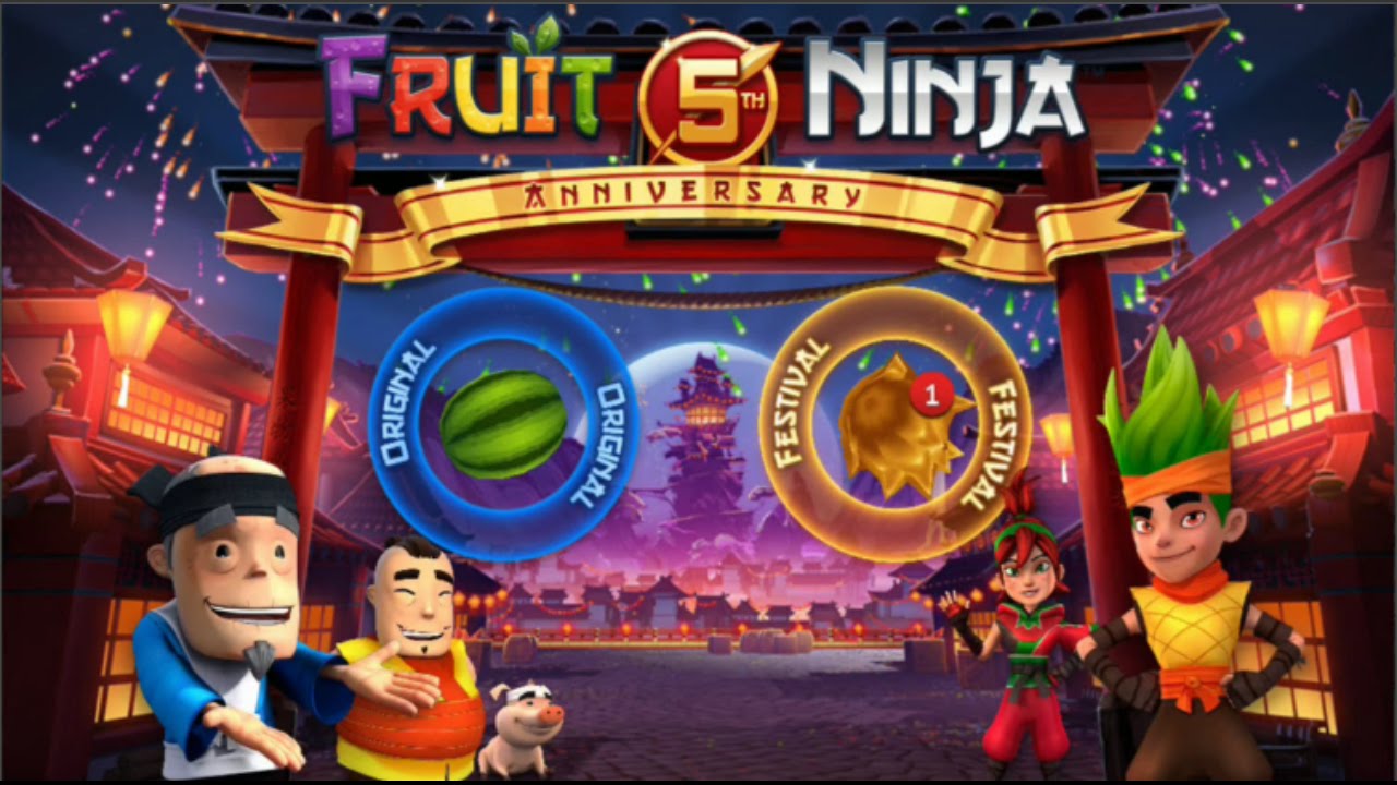 Fruit Ninja - New Update 5th ANNIVERSARY Gameplay Video