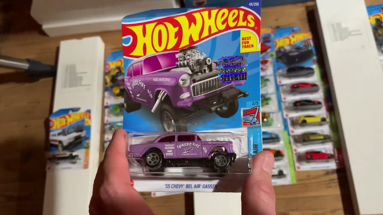 2022 Hot Wheels Factory Sealed Mainline Set Box 4 of 6