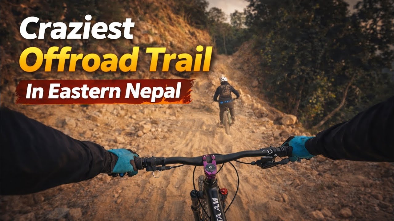 This Offroad MTB Trail in Eastern Nepal Was INSANE | Chuli Pokhari