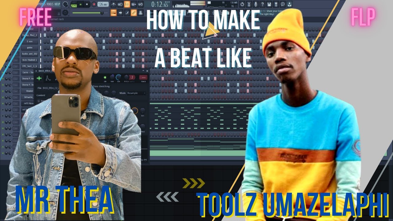 How To Make A Beat Like Toolz Umazelaphi & Mr Thela (Free FLP)
