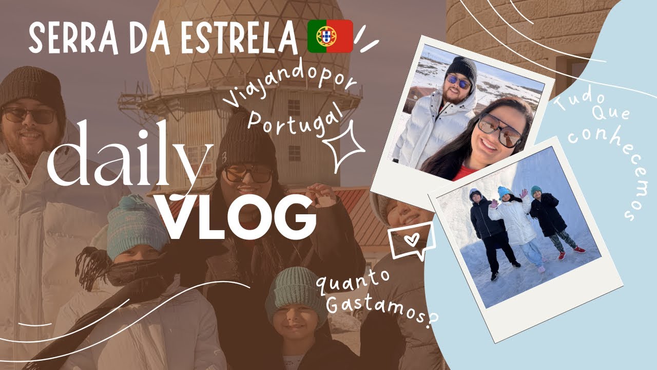 VIAJANDO EM PORTUGAL (SERRA DA ESTRELA)❄️ #morarfora #viagem #brasileirosemportugal #serradaestrela 