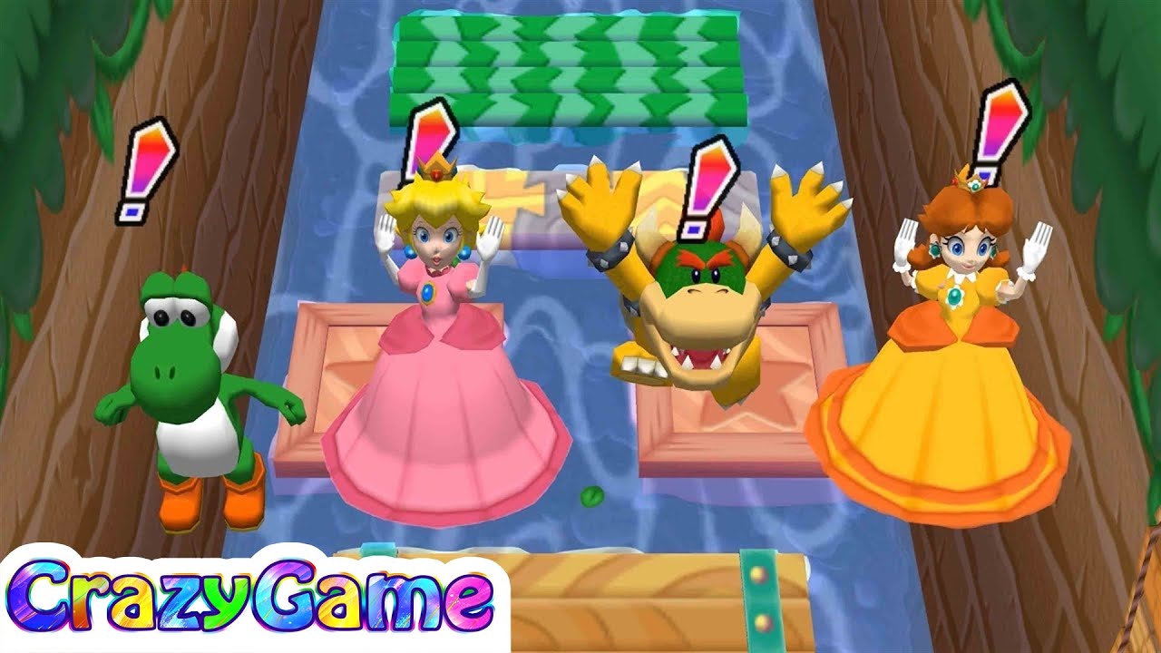 Mario Party 6 - All Funny Minigames Gameplay