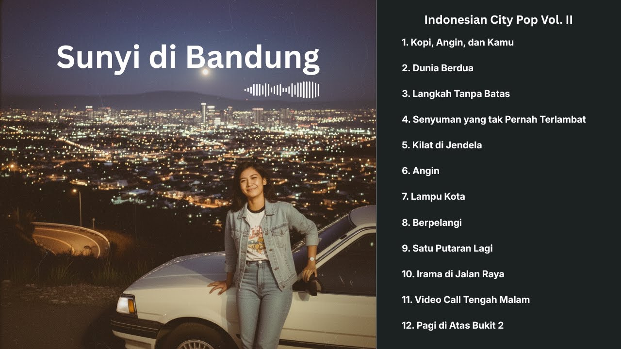 Indonesian City Pop【Vol 02】- Sunyi di Bandung 🎵