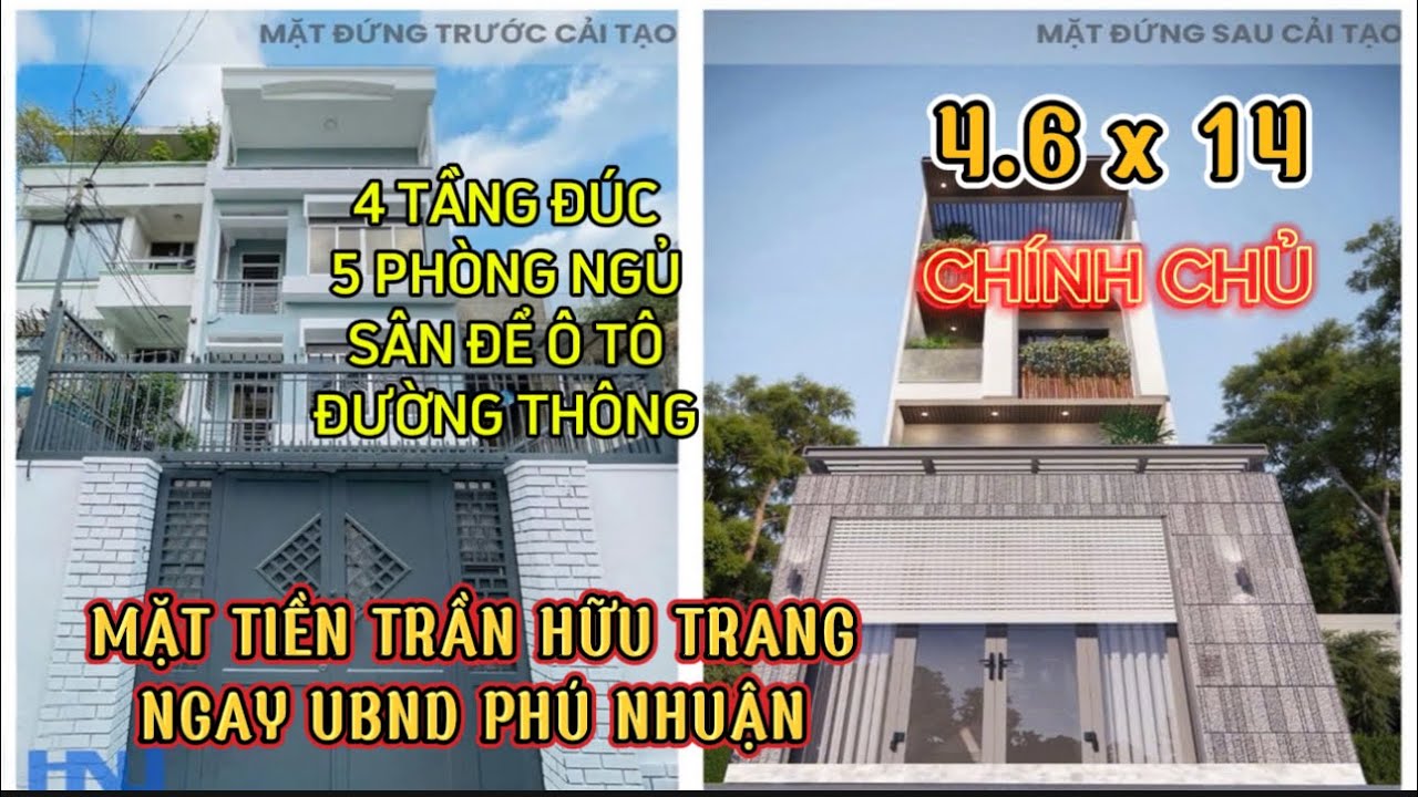 MẶT TIỀN KINH DOANH 61m2 PHÚ NHUẬN CHÍNH CHỦ - GẦN NGUYỄN VĂN TRỖI & QUẬN 3