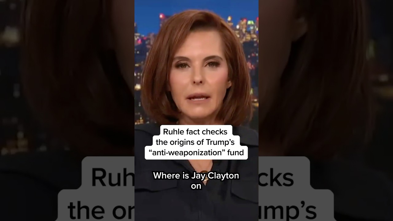 Ruhle fact checks the origins of Trump's 