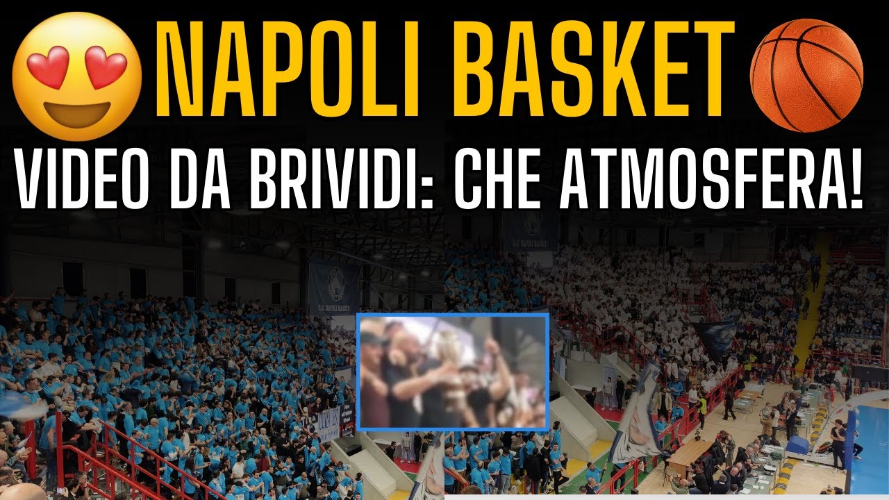 NAPOLI BASKET | CORI, PASSIONE, COREOGRAFIA E COPPA: IL PALABARBUTO È UNO SPETTACOLO 💙 #napolibasket
