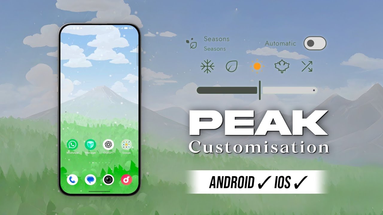 PEAK ANDROID Customisation📱| Best Live Wallpaper App Ever #android #androidcustomization