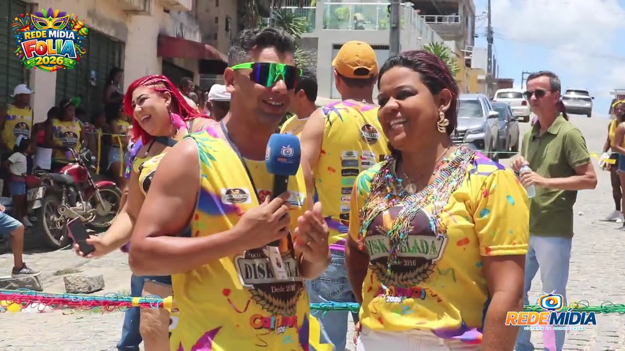 SEGUNDA DE CARNAVAL | REDE MIDIA FOLIA | CARNAVAL 2026