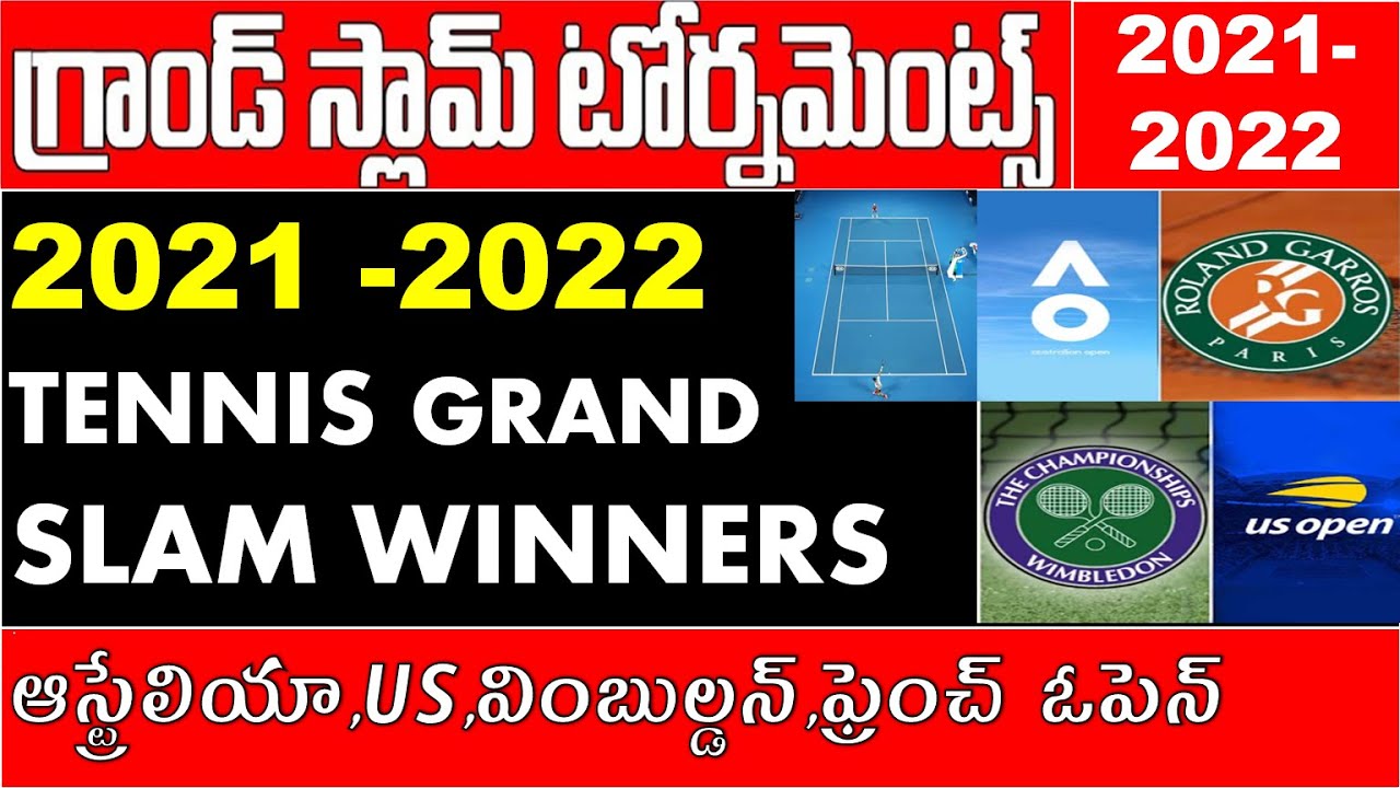 కరెంట్ అఫైర్స్ లో కచ్చితంగా అడిగే టాపిక్ | Tennis Grand Slams లో ఎం గుర్తు పెట్టుకోవాలి | 2021-2022