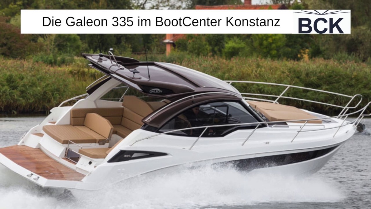 Die Galeon 335 im Detail | BootCenter Konstanz