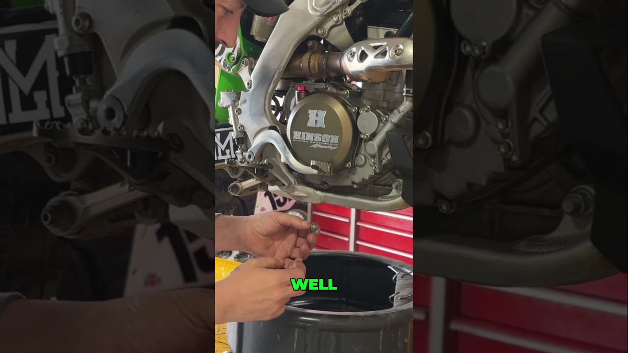 Dirt Bike's SHOCKING Secret  Oil Bolt Disaster Revealed! #dirtbikebuild #dirtbike