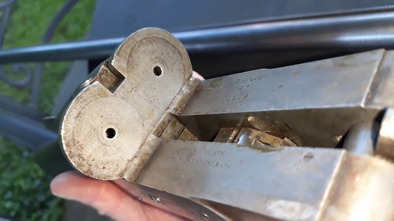 How to test a Old Double Barrel Firing Pins Parker Shotgun