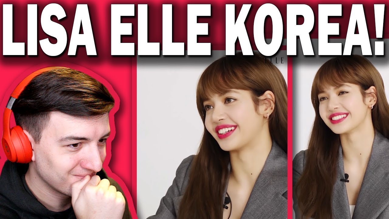 Lisa BLACKPINK TMI Interview! ELLE KOREA REACTION! (블랙핑크 리사가 전하는 소확행 순간들!)