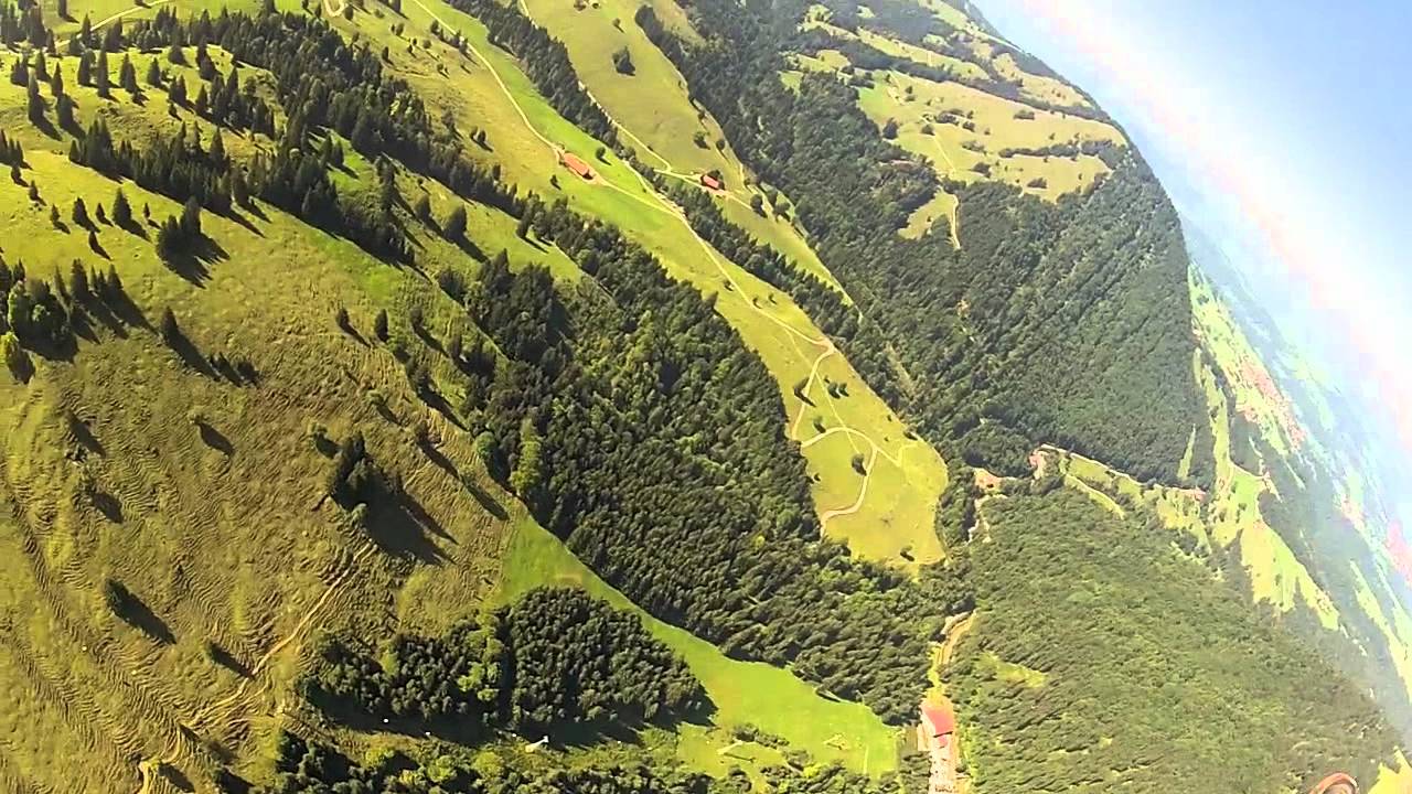 Gleitschirmfliegen am Hochgrat (Allgäu) mit dem Skywalk Arriba 2